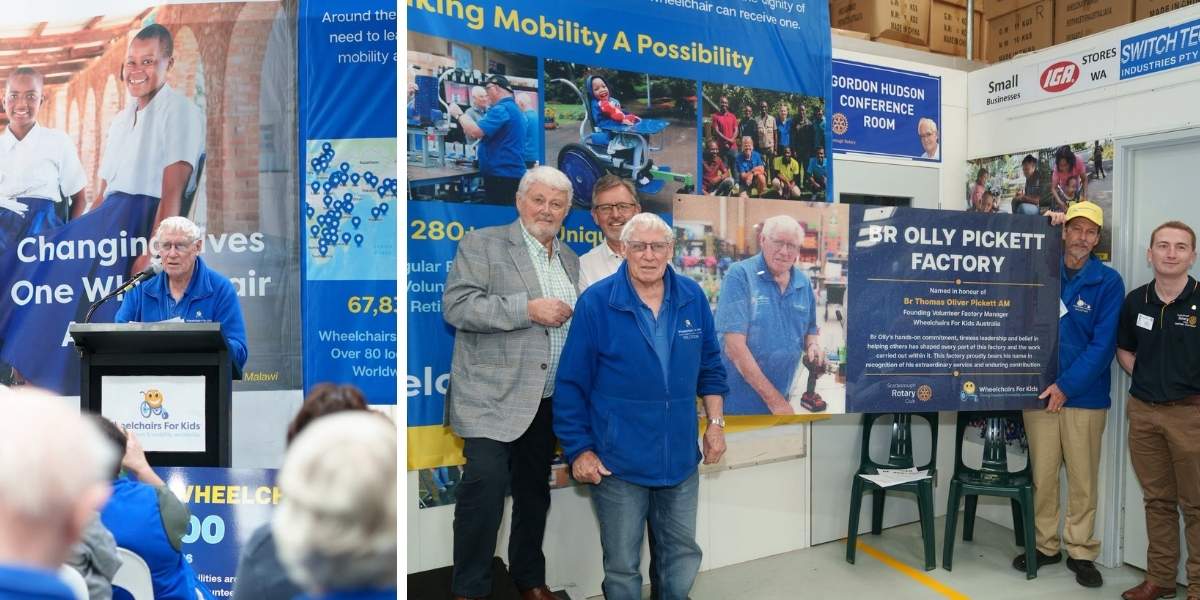 Br Olly Pickett Factory Dedication