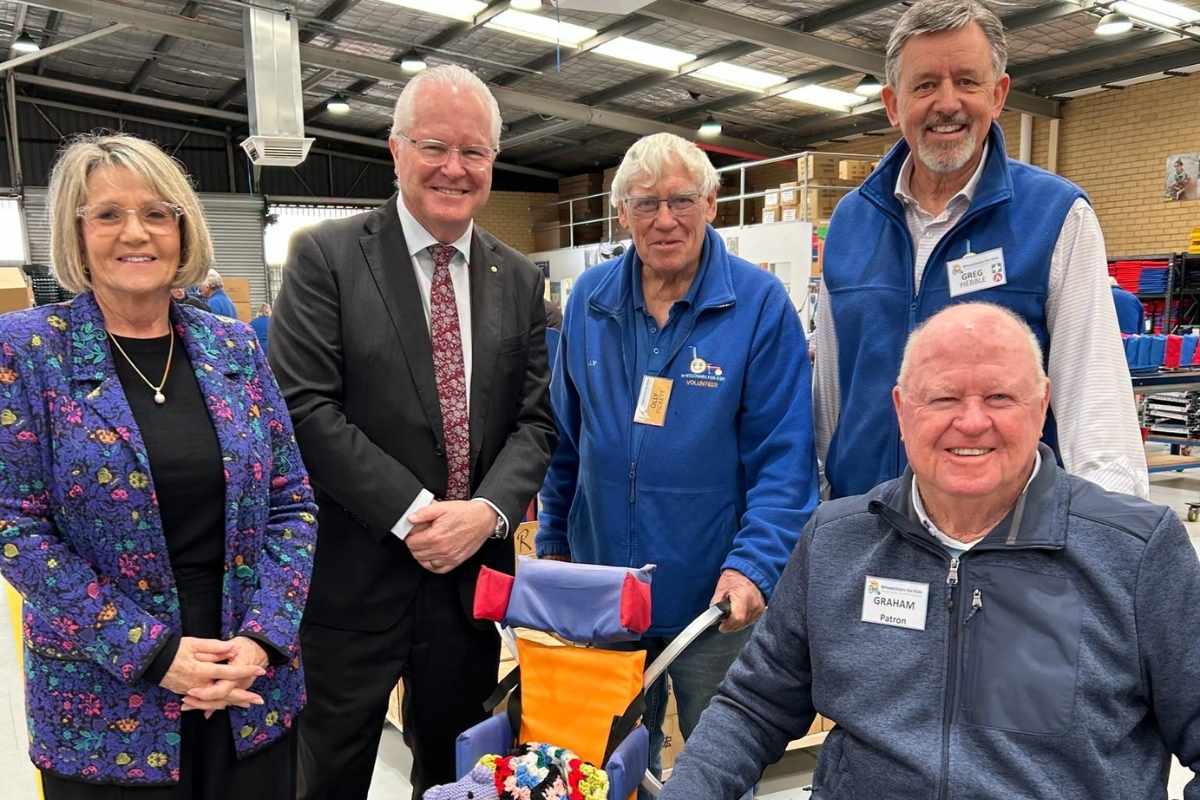 Beyond the Factory Floor: WA Governor Celebrates the Heart of Wheelchairs For Kids Australia