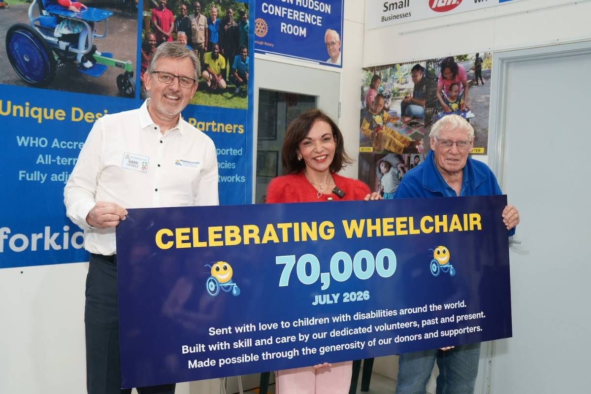 Celebrating 70,000 Children’s Wheelchairs
